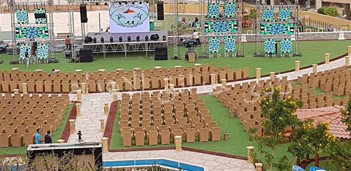 افتتاح أكبر حديقة بنادى حدائق الأهرام تزامنا مع احتفالات شم النسيم