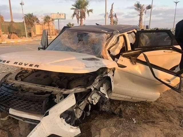 صور| عمرو زكي يتعرض لحادث مروع في الساحل الشمالي