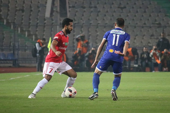 بالفيديو والصور..الاهلي يتقدم على النصر بهدفان بالشوط الاول
