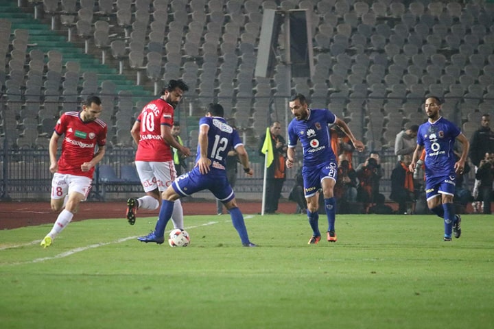 بالفيديو والصور..الاهلي يتقدم على النصر بهدفان بالشوط الاول