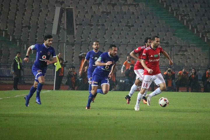 بالفيديو والصور..الاهلي يتقدم على النصر بهدفان بالشوط الاول