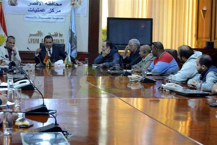 بالصور..رئيس بريزنتيشن ومحافظ الأقصر يتفقدان ترتيبات ماراثون زايد