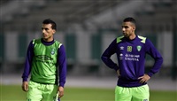 شاهد.. الظهور الأول لـ مؤمن زكريا فى تدريبات أهلي جدة