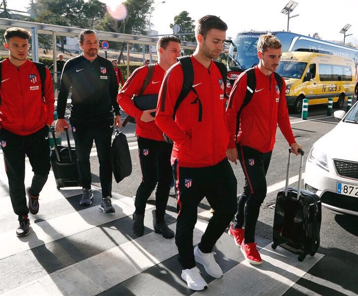 شاهد..اتليتكو مدريد يتجه للاسكندرية لمواجهة الاهلي