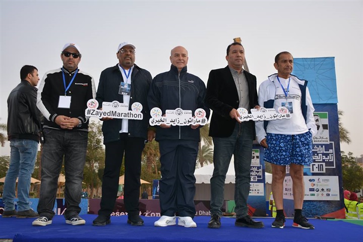 بالصور..معبد الكرنك يشهد ختام النسخة  الرابعة من ماراثون زايد الخيرى بمشاركة نجوم الفن والاعلام 