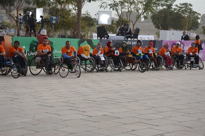 بالصور..معبد الكرنك يشهد ختام النسخة  الرابعة من ماراثون زايد الخيرى بمشاركة نجوم الفن والاعلام 