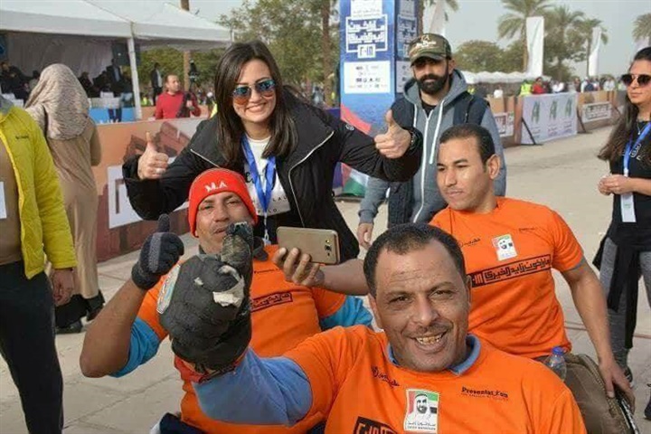 بالصور..معبد الكرنك يشهد ختام النسخة  الرابعة من ماراثون زايد الخيرى بمشاركة نجوم الفن والاعلام 