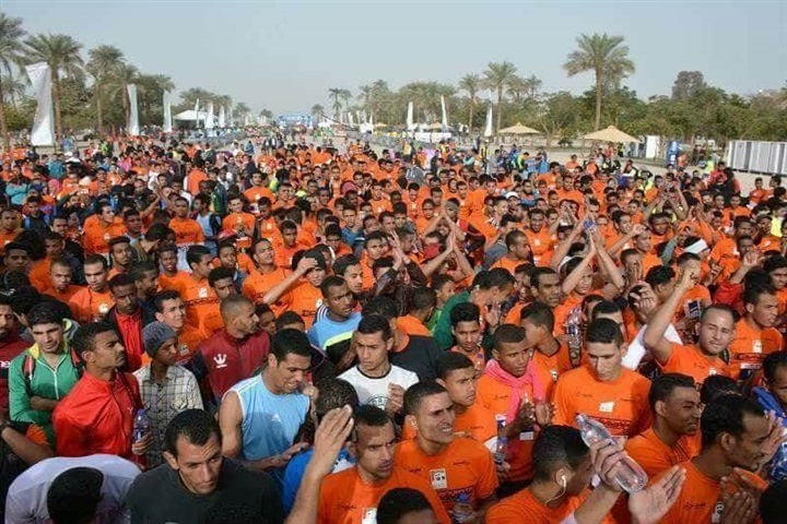 بالصور..معبد الكرنك يشهد ختام النسخة  الرابعة من ماراثون زايد الخيرى بمشاركة نجوم الفن والاعلام 