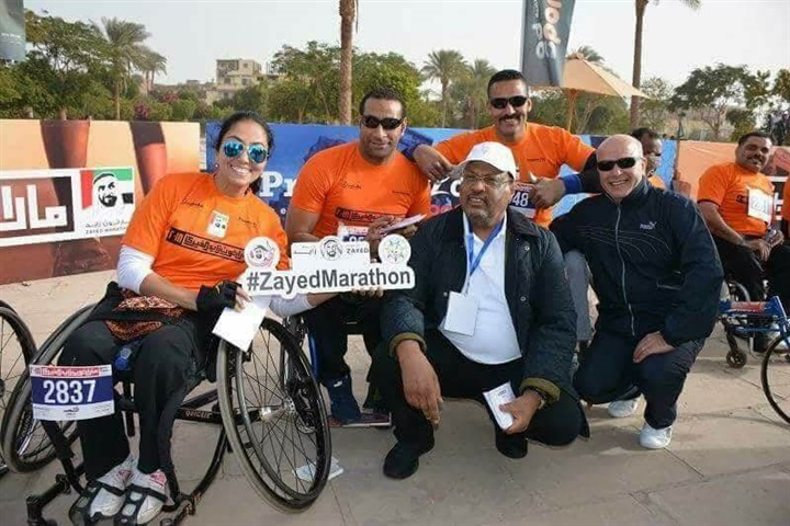 بالصور..معبد الكرنك يشهد ختام النسخة  الرابعة من ماراثون زايد الخيرى بمشاركة نجوم الفن والاعلام 