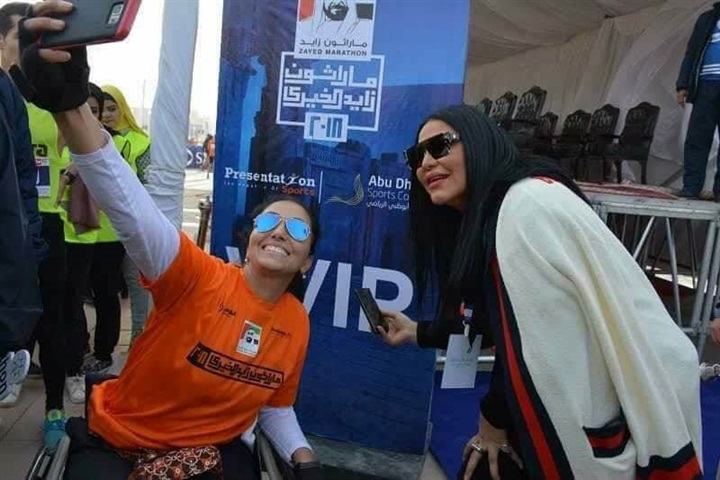 بالصور..معبد الكرنك يشهد ختام النسخة  الرابعة من ماراثون زايد الخيرى بمشاركة نجوم الفن والاعلام 