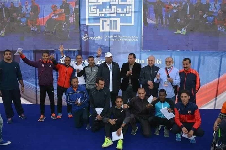 بالصور..معبد الكرنك يشهد ختام النسخة  الرابعة من ماراثون زايد الخيرى بمشاركة نجوم الفن والاعلام 