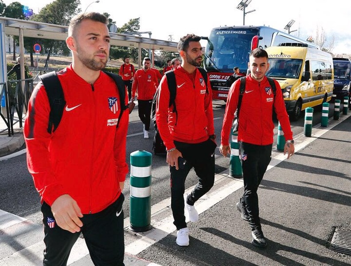 شاهد..اتليتكو مدريد يتجه للاسكندرية لمواجهة الاهلي
