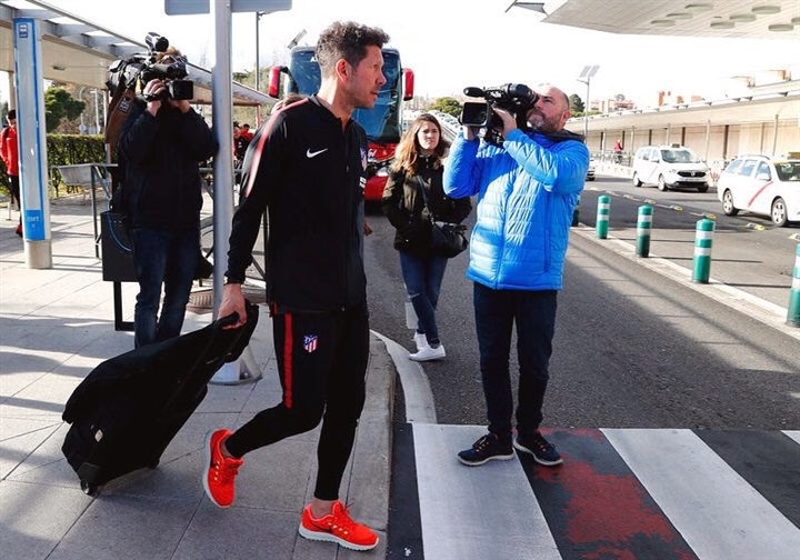 شاهد..اتليتكو مدريد يتجه للاسكندرية لمواجهة الاهلي