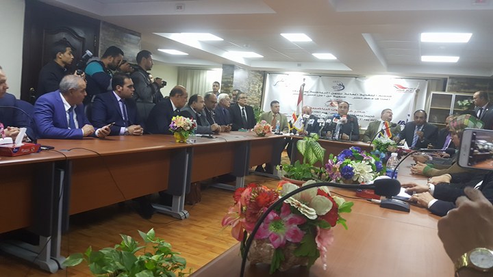 بالصور..نقابة المهن العامة الرياضية تدعم الرئيس عبدالفتاح السيسي