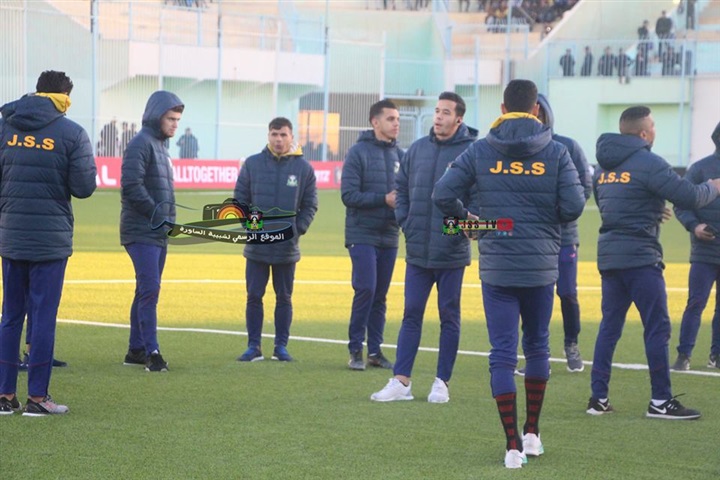 صور| شبيبة الساورة يصل ملعب 20 أغسسطس قبل مواجهة الأهلي 