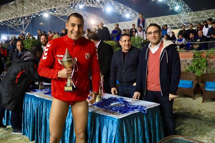 صور| محمد مرجان: كأس مصر أهلاوي 