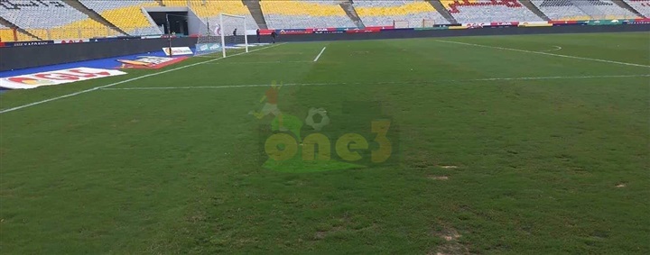 شاهد| «وان ثري» ينفرد بأخر صور من ملعب برج العرب قبل قمة الأهلي والزمالك