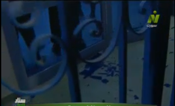 شاهد| خناقة وتكسير زجاج عقب مباراة الأهلي وبيراميدز