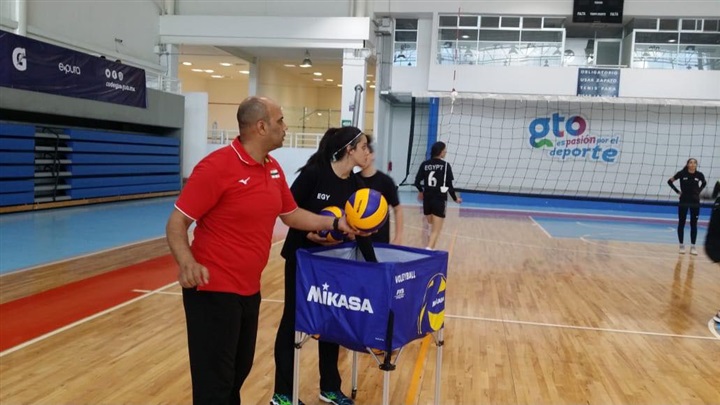 منتخب شابات الطائرة ينهى استعداداته للقاء بولندا ببطولة العالم