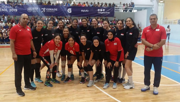 صور| منتخب شابات الطائرة يواجه صربيا بالمكسيك الليلة 