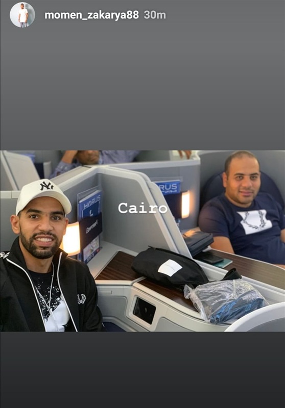 صورة| مؤمن زكريا يعود من ألمانيا