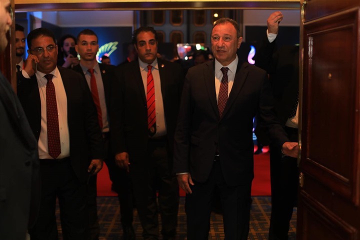 شاهد| الخطيب يصل مقر احتفالية الدوري