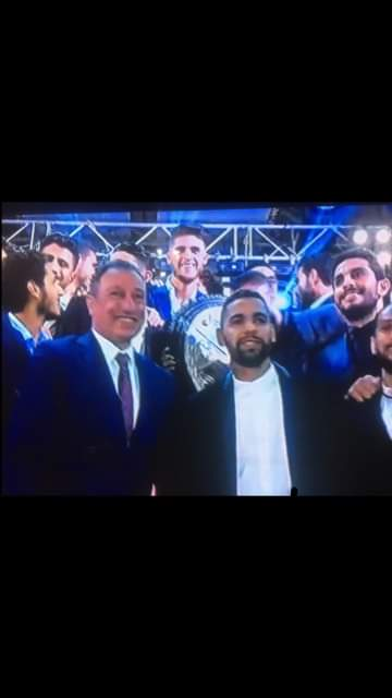 شاهد| الأهلي يتسلم درع الدوري ال41