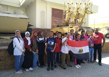 صور| أبطال الأولمبياد الخاص يحتفلون بالذكرى الـ 46 لانتصارات حرب أكتوبر 