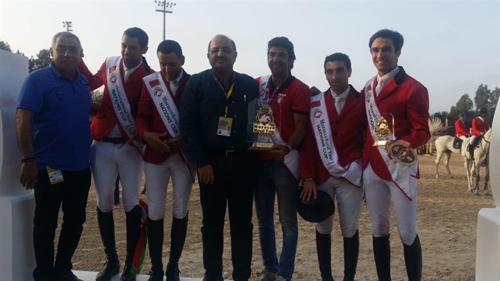 عودة منتخب الفروسية إلي القاهرة بعد التأهل للاوليمبياد 