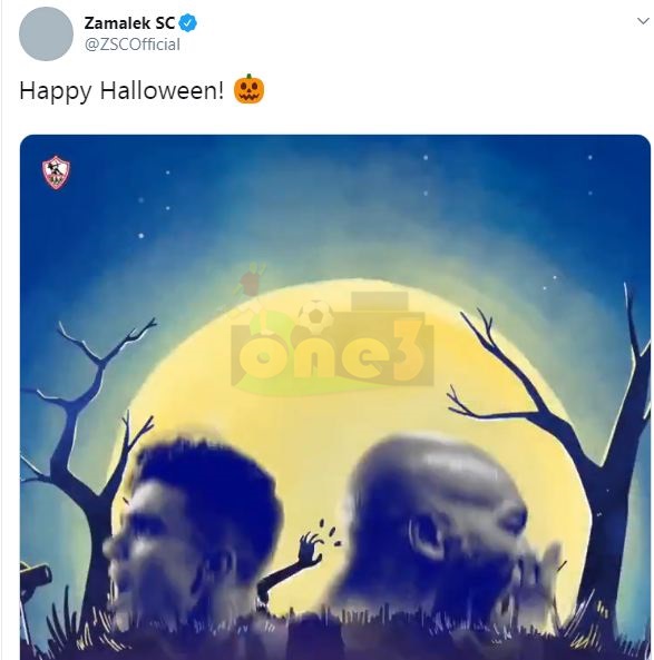 بفيديو قصير.. الزمالك يحتفل بـ عيد الهالوين