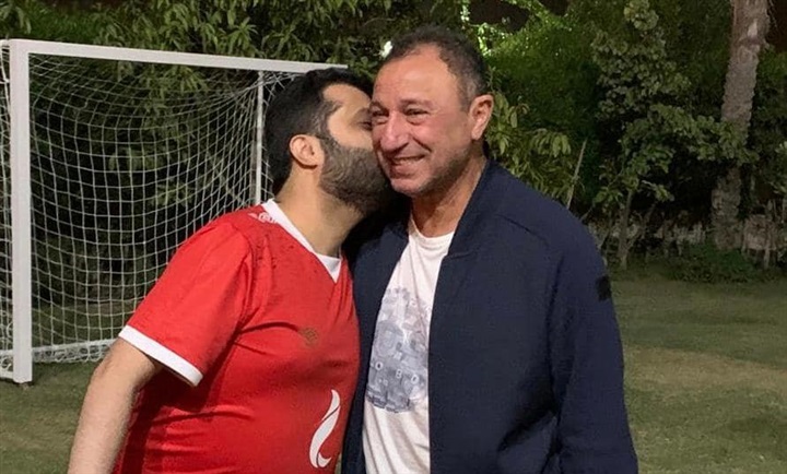 شاهد| "تركي آل الشيخ" فى منزل الخطيب