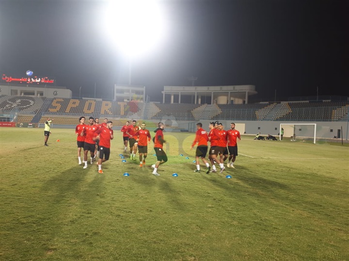 صور| منتخب مصر الأوليمبي يختتم تدريباته استعدادًا للكاميرون
