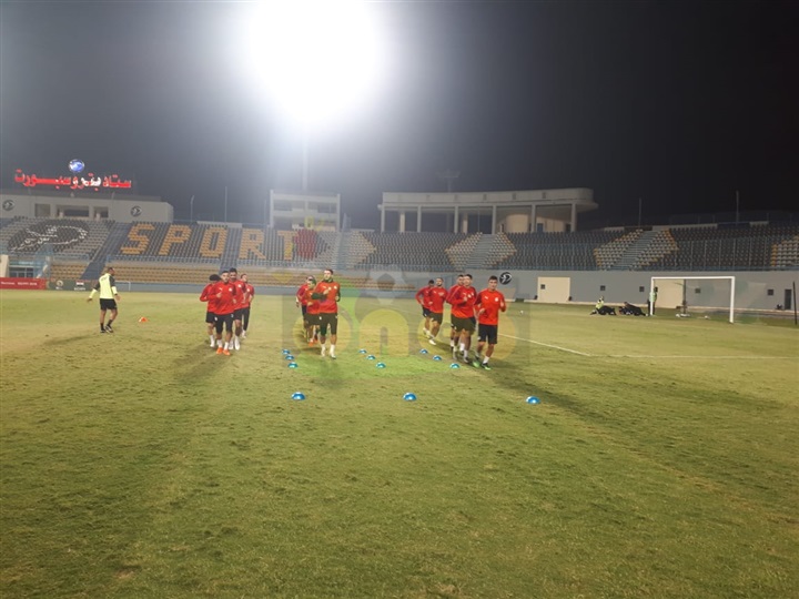 صور| منتخب مصر الأوليمبي يختتم تدريباته استعدادًا للكاميرون