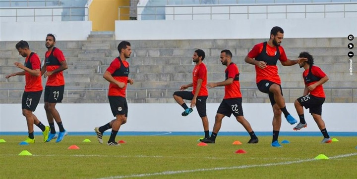 المنتخب يختتم تدريباته أستعدادًا لمواجهة جزر القمر 