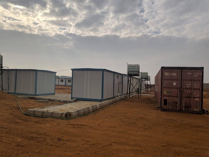 صور.. تواصل أعمال التشييد والبناء بفرع الأهلي بالتجمع الخامس 