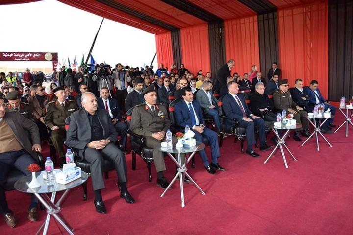 صور.. الخطيب ووزير الرياضة يضعان حجر أساس فرع الأهلي القاهرة الجديدة  