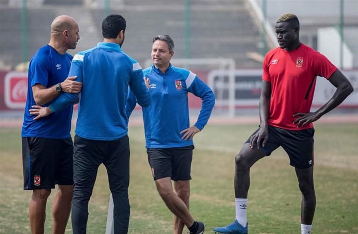 صور| مران الأهلي.. مشاركة رمضان ونيولوك جديد لوحيد