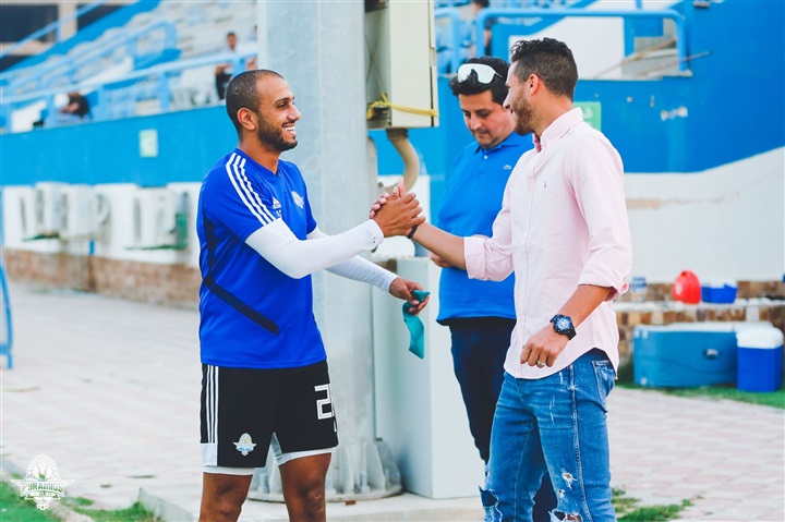 شاهد..رمضان صبحي يظهر في تدريبات بيراميدز