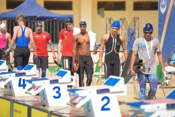 انطلاق منافسات اليوم الثالث من بطولة العالم لناشئي السباحة بالزعانف  