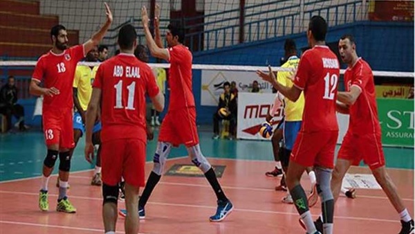 رجال طائرة الأهلي