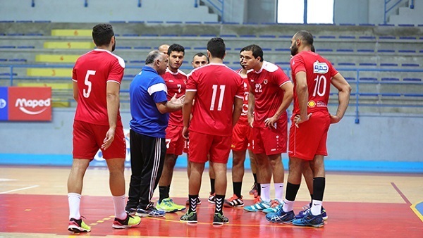 رجال كرة اليد بالأهلي