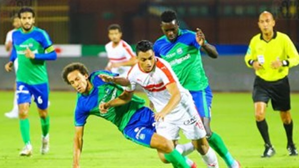 الزمالك ضد المقاصة