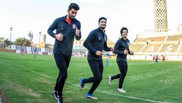 حراس الأهلي في المران