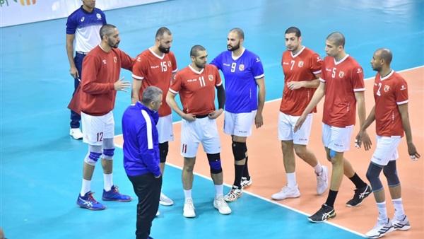 رجال طائرة الاهلي