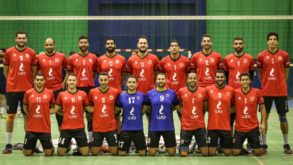 رجال طائرة الأهلي