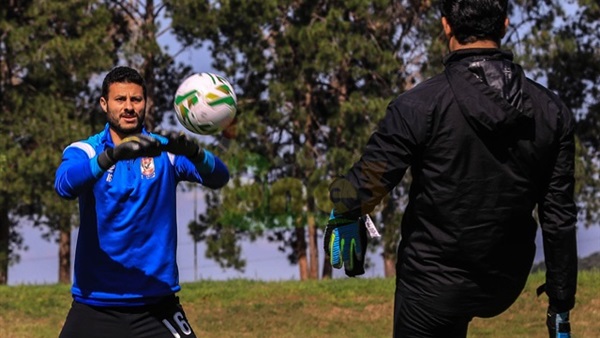 مران حراس الأهلي