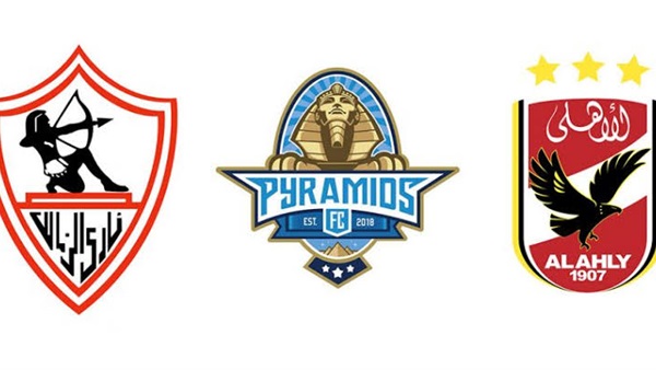 الأهلي والزمالك وبيراميدز