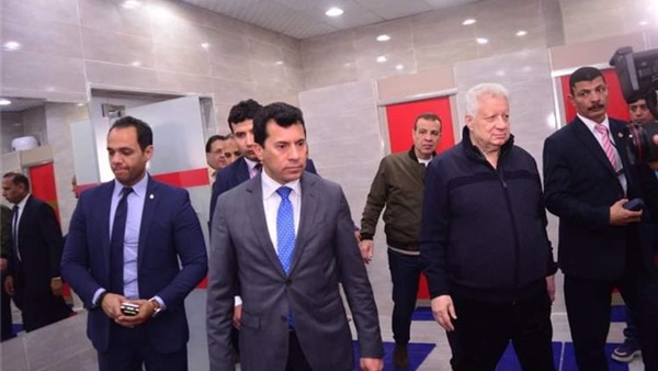 مرتضى منصور وأشرف