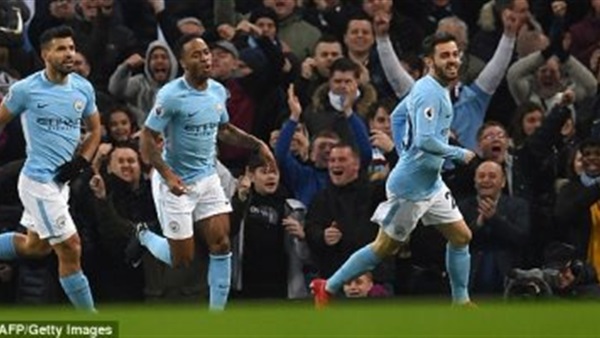 احتفال ستيرلنج بالهدف