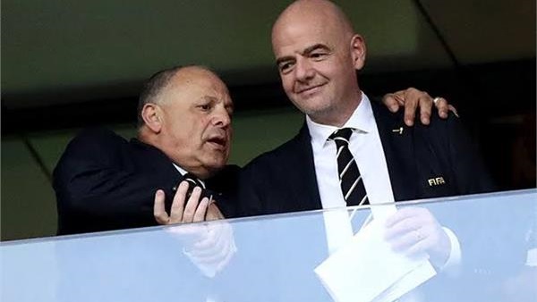 هاني أبوريدة وانفانتينو